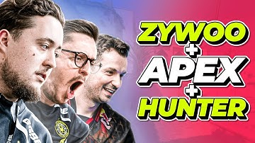 ZywOo + apEX + huNter Plays Faceit with Utility Guide, Multi POV and Voice Comms (Dust2)