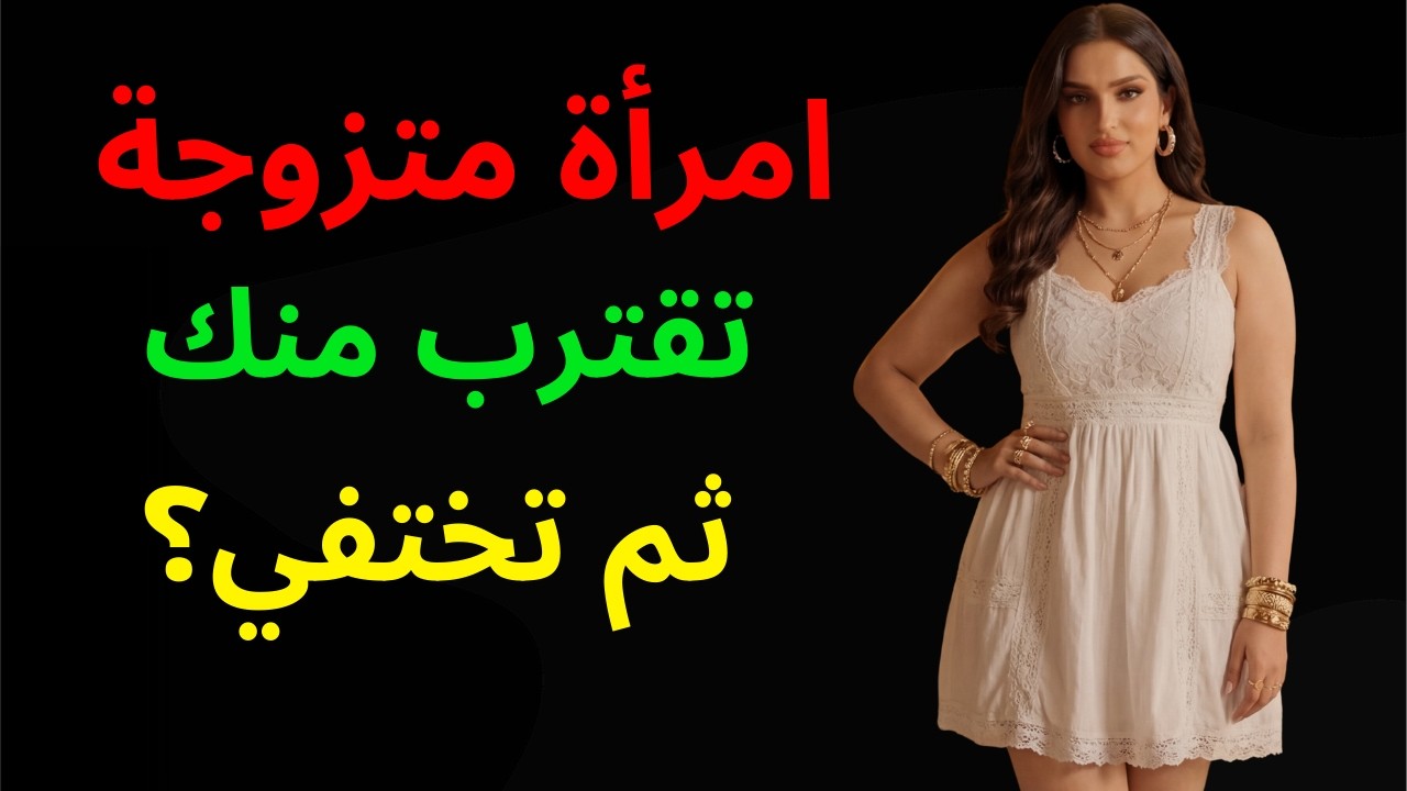 امرأة متزوجة تقترب منك… ثم تبتعد فجأة: من أين تبدأ هذه اللعبة؟ | أسرار في علم نفس المرأة