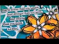 Card technique using Paperartsy stamps and stencils by Tracy Scott