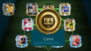 Biggest F2P TEAM UPGRADE Ever! 300 Million Coins | FIFA Mobile 19 - Team Upgrade