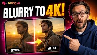 Turn Blurry Videos Into 4K! Arting AI Video Enhancer screenshot 5