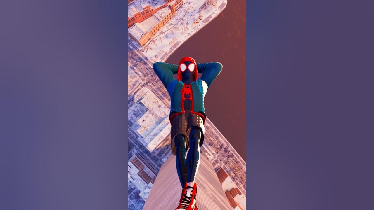 Sunflower x Leap of Faith SpiderMan Miles Morales #shorts