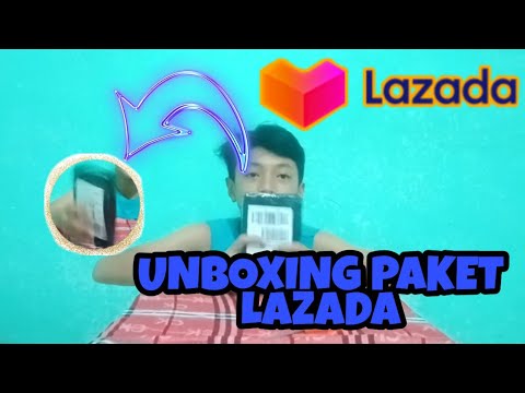 UNBOXING MAINAN PAKET LAZADA  Paketlazada  mainan 