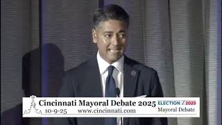 Is Cincinnati a safe city Mayoral candidates Pureval, Bowman debate police collaborative agreement