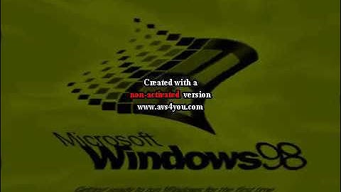 Windows Startup and Shutdown Sounds in Wave Major