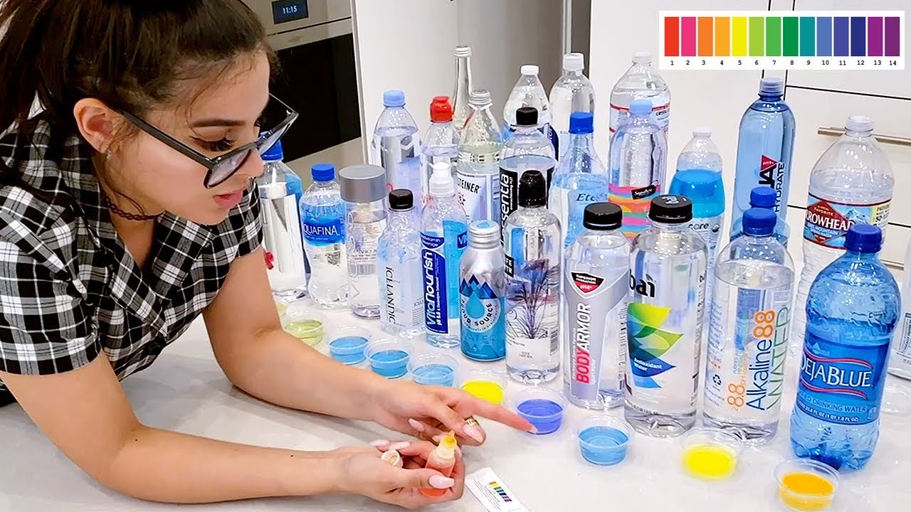 I Tested The PH of EVERY BOTTLED WATER