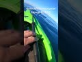 California kayaker has close encounter with Great white shark😱 #shorts #scary #caughtoncamera