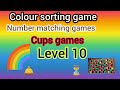 🔴 LIVE 🧠 Ultimate Mind Games Challenge|Color Sorting,Cups Matching & Number Matching Games|Level 10
