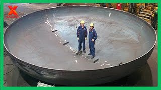 The Most Powerful Heavy Duty Machines: Bending Roller Machine Rolls 140mm Thick Plate; 17.000 Tonnes