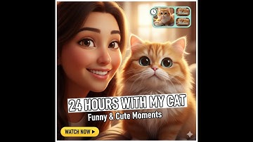 I Spent 24 Hours With My Cat – Full Day Routine | Funny & Cute Cat Moments