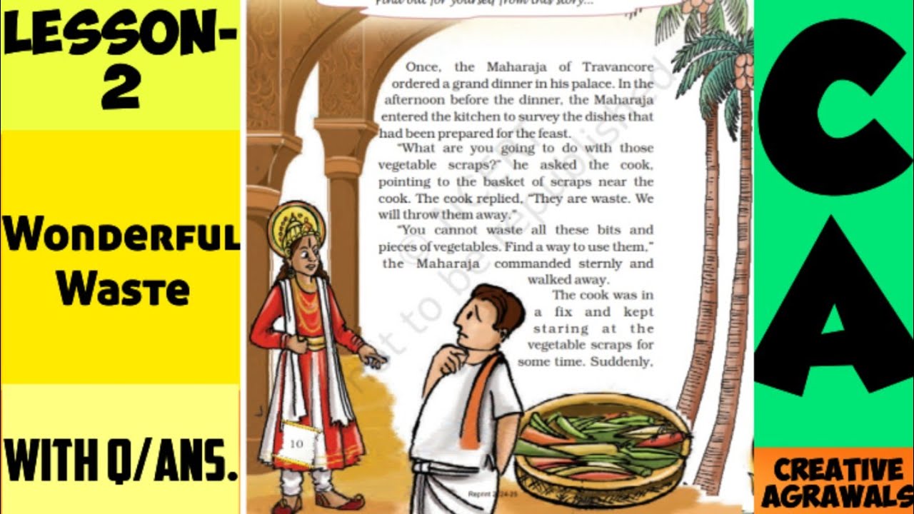Class 5th NCERT Wonderful Waste Full Explanation With Q Ans Class 5th ncert wonderful waste full explanation with q ans