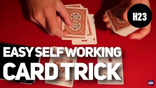Easy Self Working Mathematical Card Trick!