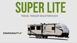 Super Lite Travel Trailer Walkthrough - Starcraft RV by StarcraftRVs 1,933 views 2 years ago 7 minutes, 59 seconds
