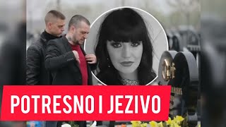 Tuga do neba: Potresni prizori na GROBU svirepo ubijene pevačice Jelene Marjanović