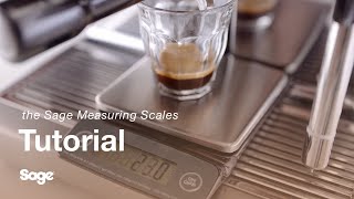 the Sage Measuring Scales | The key to the perfect espresso | Sage Appliances UK