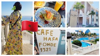 VLOGS 3_BELLE ENDROIT A VISITER SUR TANGER🇲🇦 #vacancesmaroc #Maroc #tanger2023 #cafehafatanger