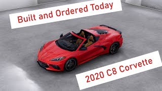 Built and Ordered my 2020 C8 Corvette today. Come follow along.