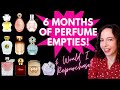 Perfume Empties 2023 10 Perfumes I&#39;ve Finished Would I Repurchase? Huge Perfume Collection Declutter