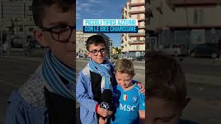 Questi piccoli tifosi hanno le idee chiare 💙✨Forza Napoli Sempre 💙