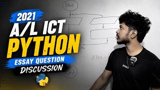 2021 A/L Python | Past Paper Discussion | Sasindu MAPA