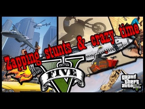 GTA V: Zapping stunts & crazy time IX Spécial bug portail