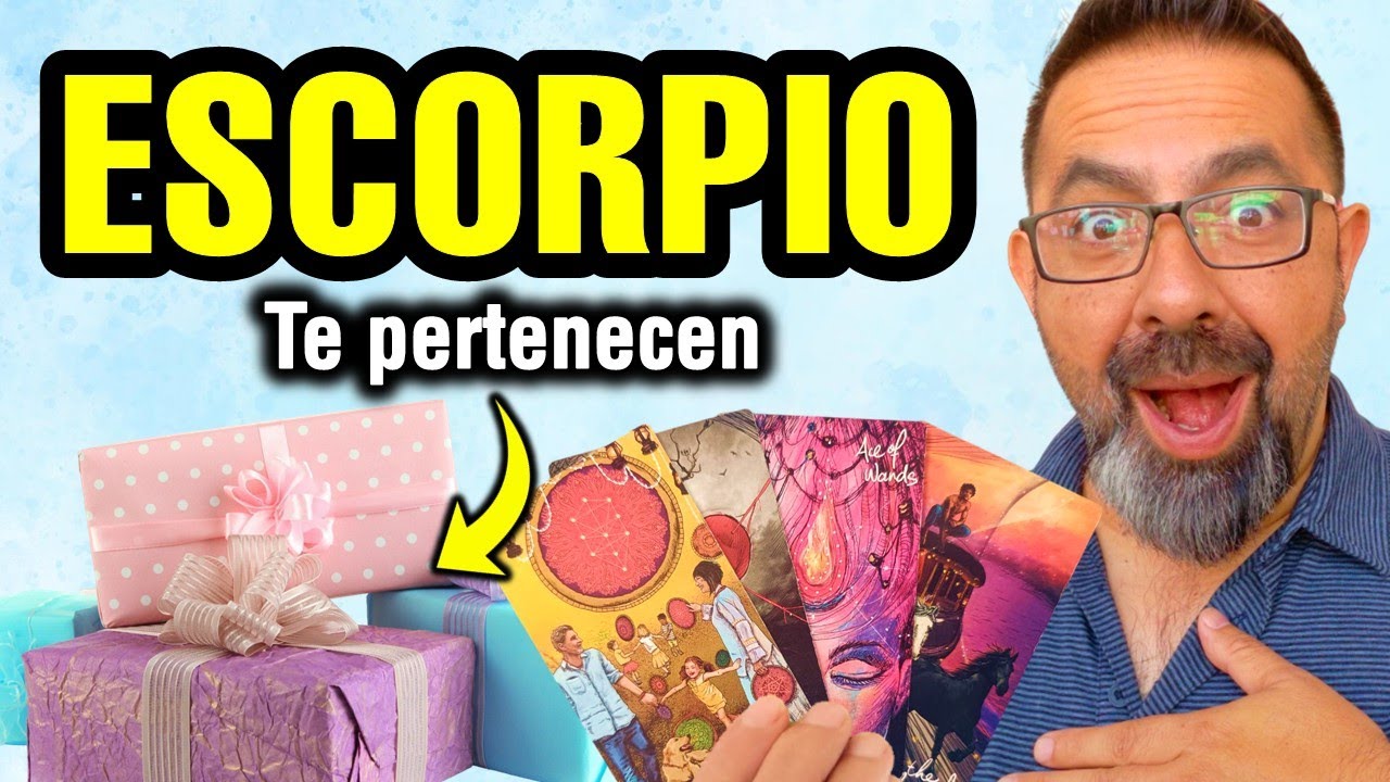 Escorpio ♏️ 4 REGALOS del CIELO. Este tesoro es un MILAGRO 🔮 TAROT ...