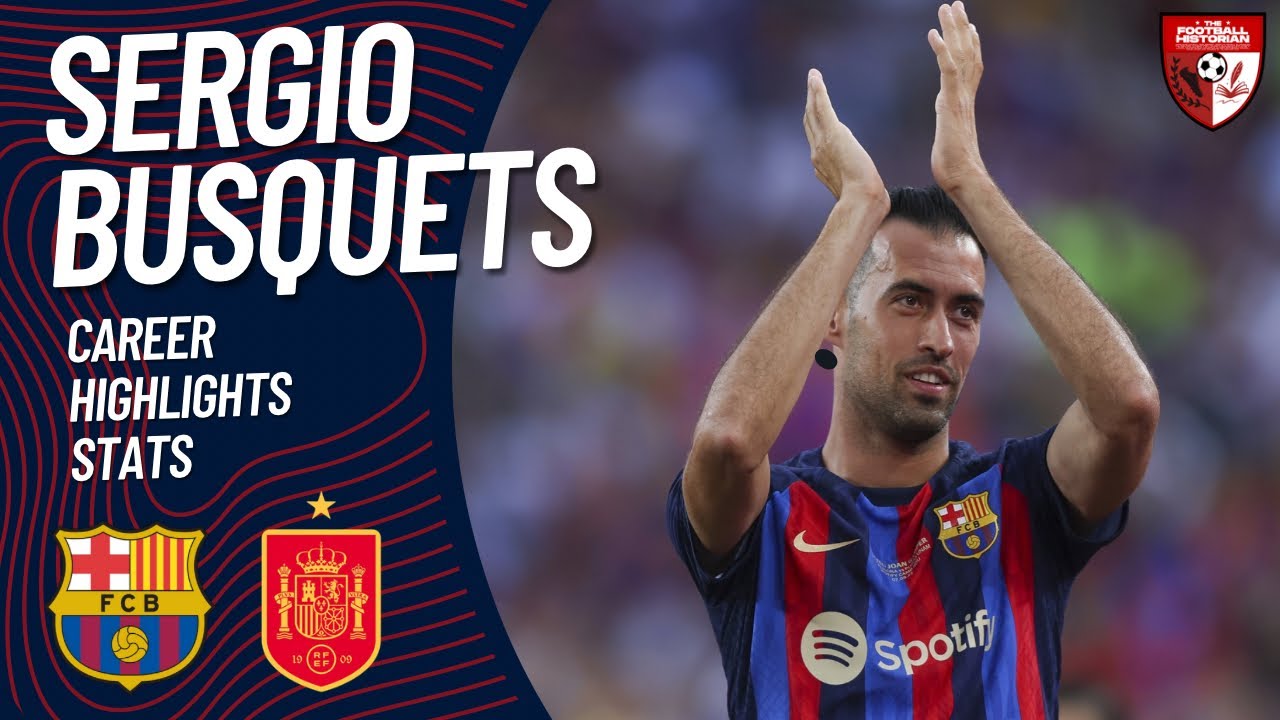 Sergio Busquets! (Barcelona Departure, Stats, Skills) YouTube