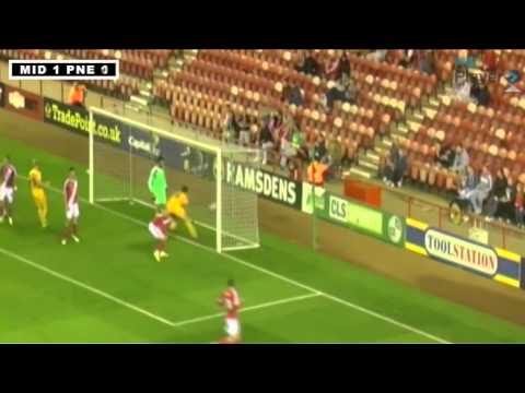 Middlesbrough 3 PNE 1, Capital One Cup Highlights, 26th August 2014