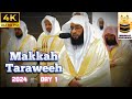 Makkah Taraweeh 2024 Day 1 || Sheikh Turki || Surah Baqarah