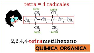 📙¿Cómo nombrar alcanos de cadena ramificada?