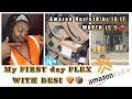 AMAZON FLEX WITH DESI 🧡📦 Is it worth it ? What to expect on your FIRST day ? Delivery driver $18hr