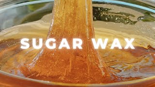 STOP Shaving START Sugar Waxing SUPER EASY for Long Lasting Hairless Skin #DIY #sugaring #sugarwax