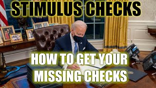 $1,800 Stimulus Checks!!! Get Your Missing Stimulus Checks || 1st & 2nd Stimulus Check Update