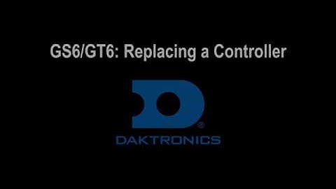 GS6 Replacing a Controller