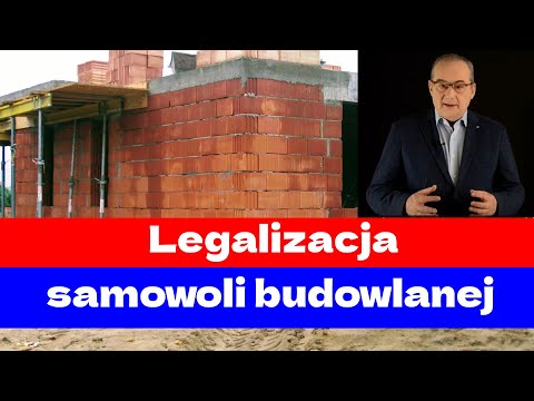 Wideo: Jak Zalegalizować Przebudowę?