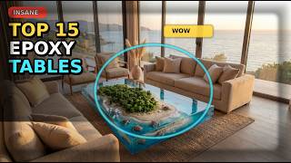 Top 15 Epoxy Tables That Broke The Internet Insane Finishes