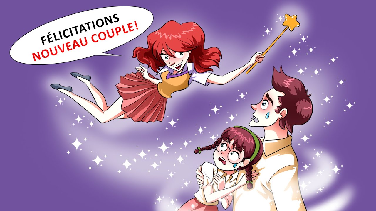 Une Jolie Fille À L'école Me Met En Relation Avec Son Petit Ami