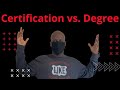 (WGU) I.T. Degree vs. I.T. Certifications - Which is better to get? #Online Education #WGU degree