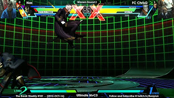The Break #181   UMvC3 W2   Nas VS FC ChrisG
