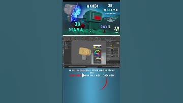 3D Modeling Tutorial for beginners part14 - Small robot Modeling in Maya 2024