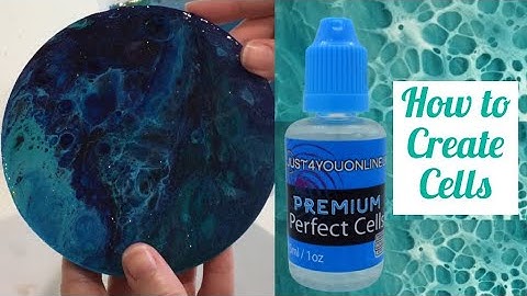 How to: Create cells in Resin Art using our new Perfect Cells Formula