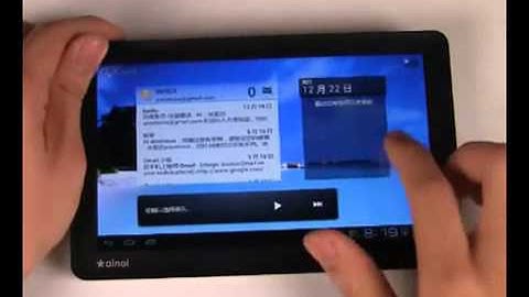 Tablet AINOL Novo7 Primera en el mundo con Android ICS 4.0