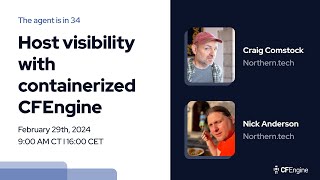 CFEngine: The agent is in 34 - Host visibility with containerized CFEngine