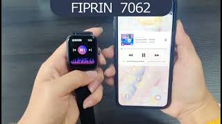 FIPRIN 7062 スマートウォッチ 音楽制御