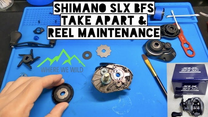 The 2021 Shimano Slx bfs fishing reel Maintenance and modification