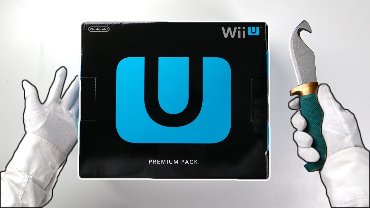 NINTENDO WII U UNBOXING! Limited Edition Premium Pack Xenoblade Chronicles