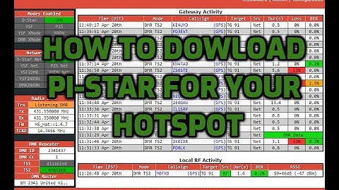 DOWNLOAD PI-STAR  image FOR YOUR JUMBO HOTSPOT sd card