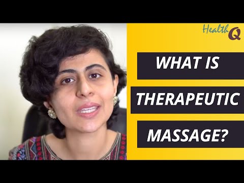 Video: Co je terapeutická masáž?