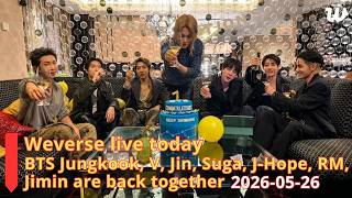 BTS LIVE 2026! Congratulations BTS OT7 Together on Weverse 💜 (Full Subtitles)