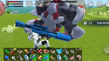 X survive open world sandbox Game🤩 | monsters | Survival mode x survival gameplay part 14 Lvl10